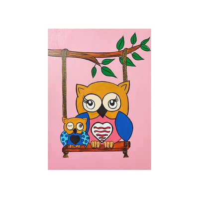 Owl Nursery Art Wall Plaque Set Of 3 | Set of 3 | Art Craft | Adikala Craft Store | Craft | Decoration | Home Decoration | Adikala | Owl Art | Nursery Art | Wall Plaque