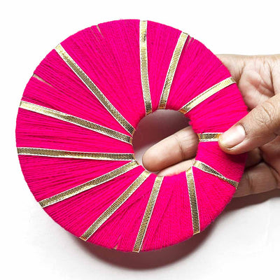 Rani Pink Plate For Bandhanwar | Wedding Decoration | Traditional Art | Dress Making | DIY | Jawellry Making Material