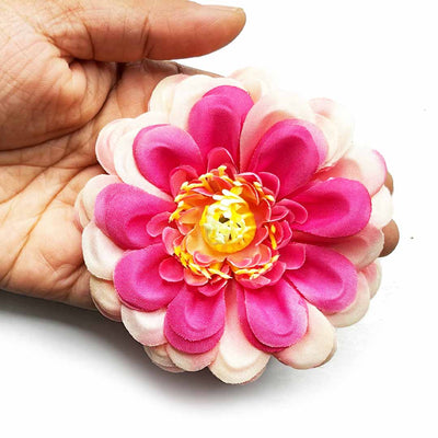 Pink Color Dahlia Flower Set Of 5 PCS | Pink Color Dahlia Flower | Dahlia Flower | Pink Dahlia | Adikala Craft Store  