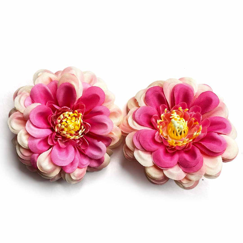 Pink Color Dahlia Flower Set Of 5 PCS | Pink Color Dahlia Flower | Dahlia Flower | Pink Dahlia | Adikala Craft Store