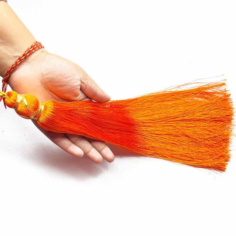 Orange Color Matka Tassel | Wedding Decoration | Traditional Art | Dress Making | DIY | Jawellry Making Material