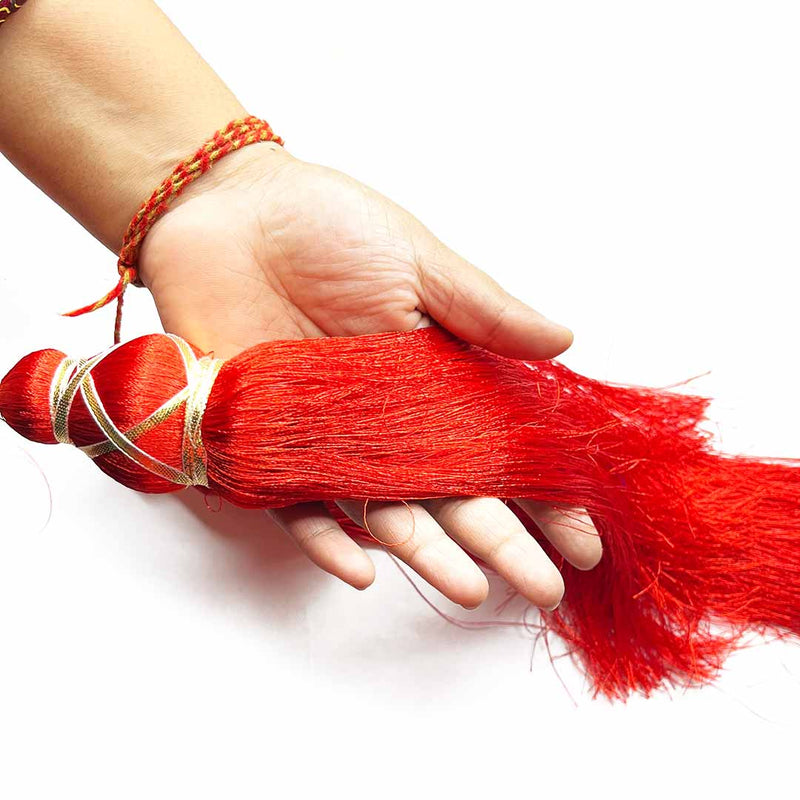 10 Inch Red Color Matka Tassel | Wedding Decoration | Traditional Art | Dress Making | DIY | Jawellry Making Material