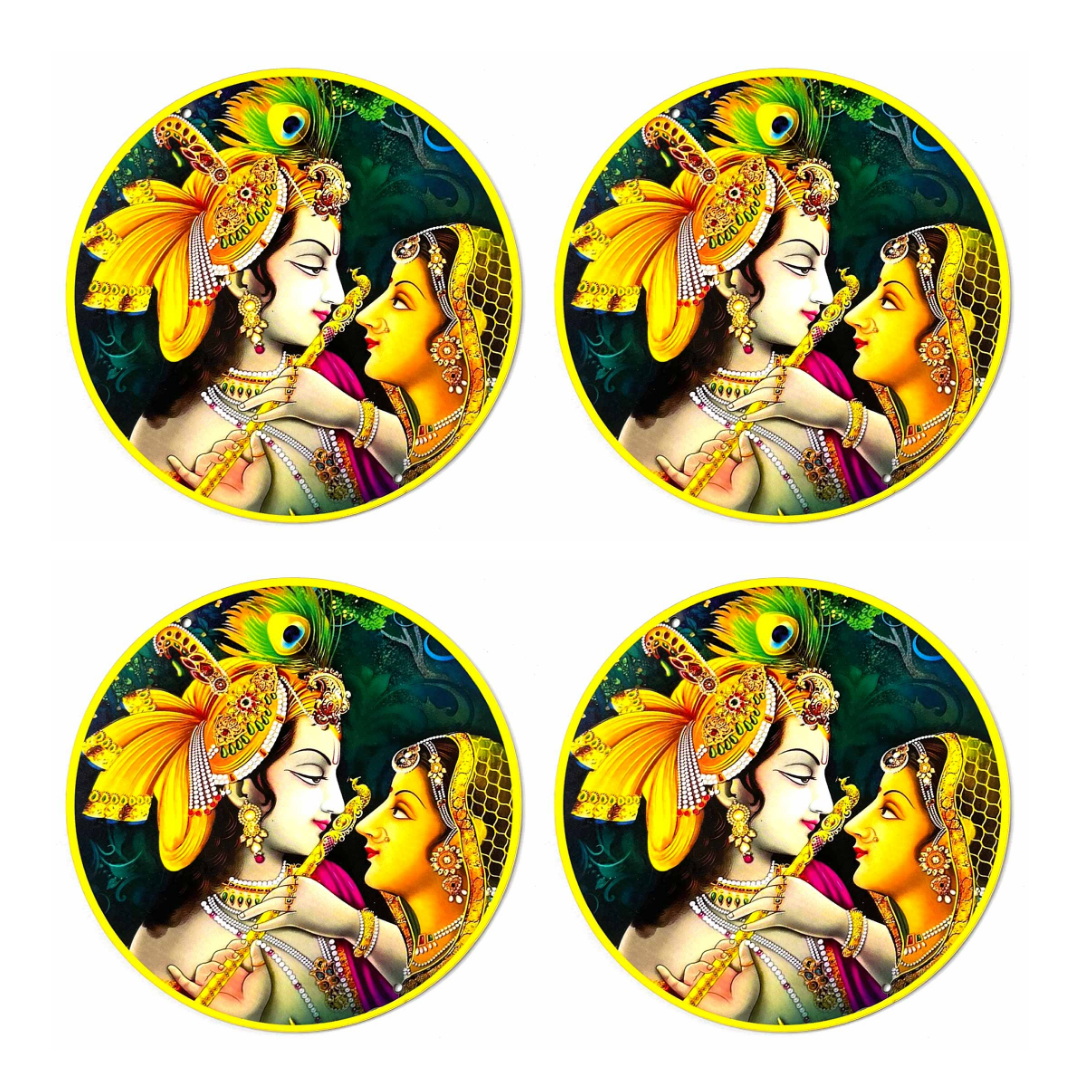 Radhe Krishna Mdf 6 INCH | Radha | Krishna | Radha Krishna | Wall Plates | Mdf | Cutouts | Laser Cutting Design | Art Craft | Decoration Craft | indian Home | Decoration | Project Making | online Art | Design | Beautiful | Adikala | Adikala Craft Store