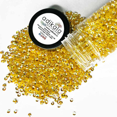 Yellow Glitter/Sequins (BS1)