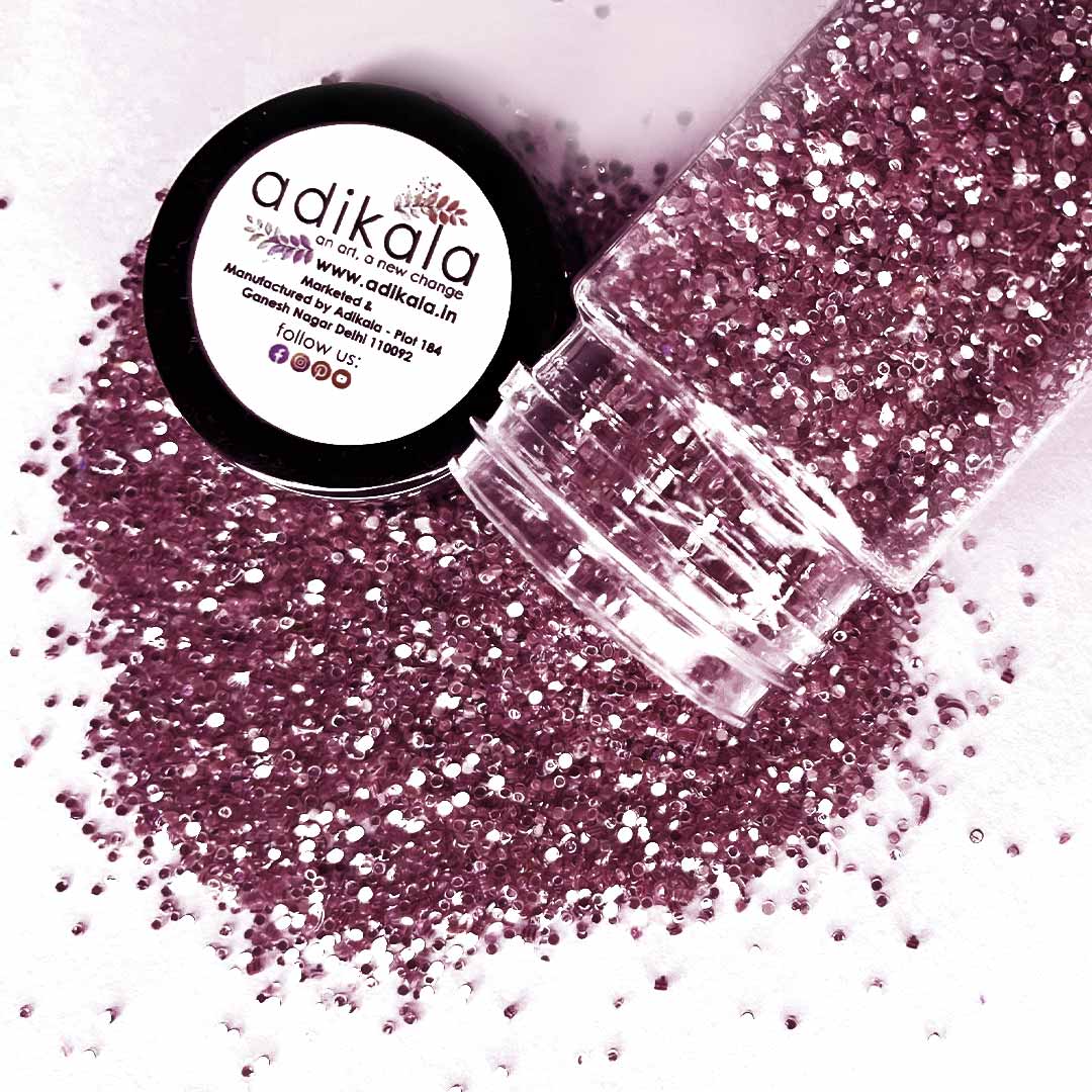 Dark Move Color With Silver Shine Glitter – Adikala - Craft Store