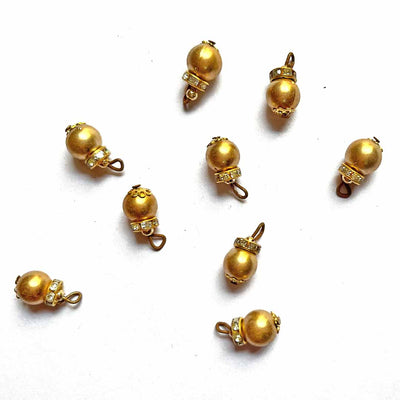 Golden Beads Hanging - Jewelry Making