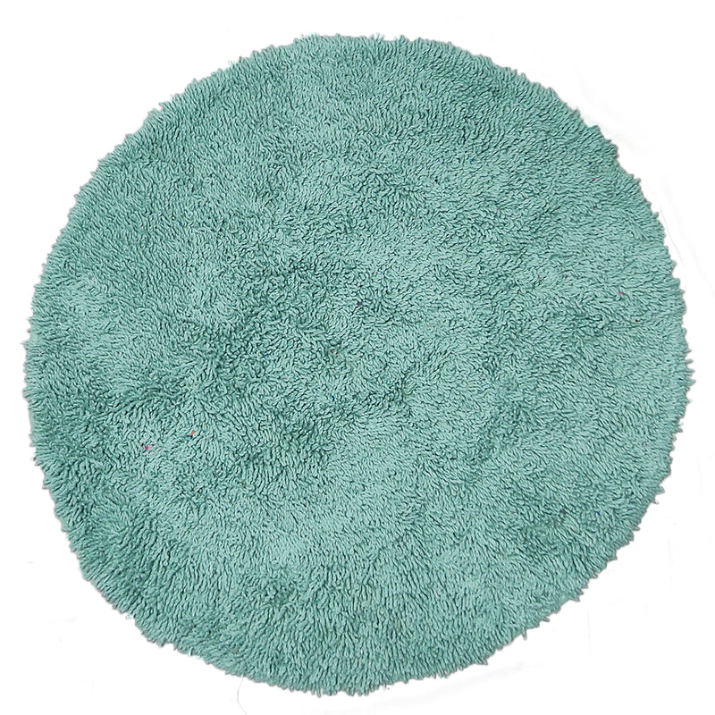 Green Twisted soft cord floor mat