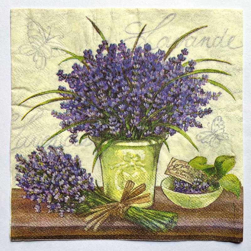 lavender flower - Decoupage Napkins