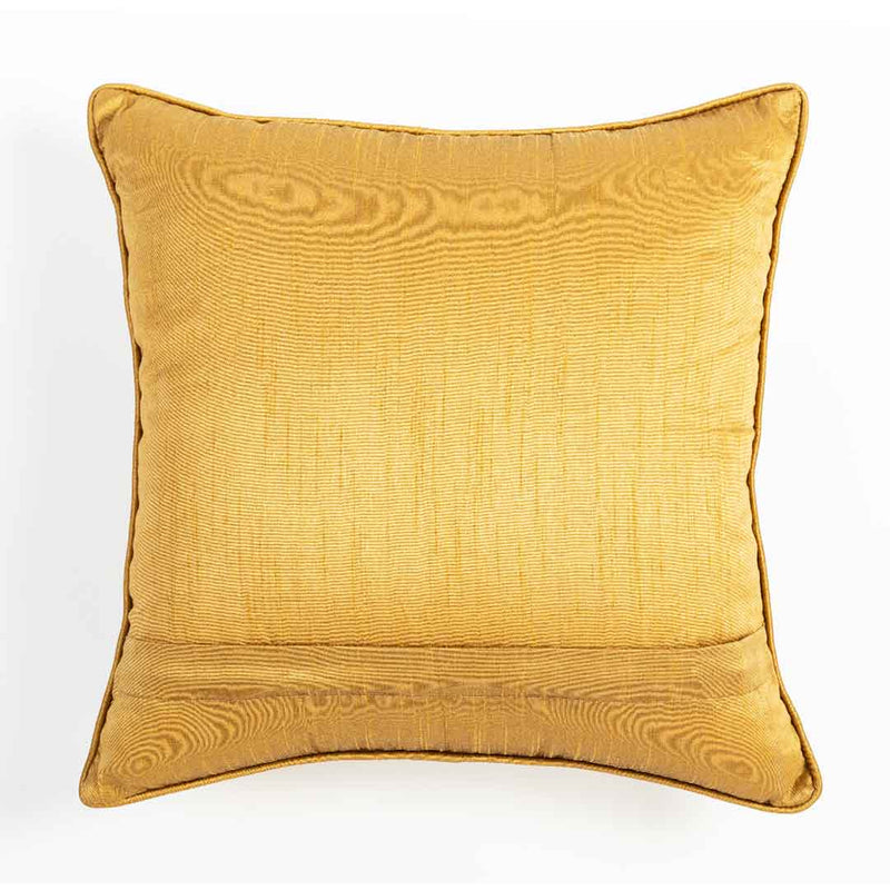 Off White Holland Velvet Cushion Cover with Gold Foil Print | Off White Holland Velvet Cushion Cover | Holland | Velvet | Cushion Cover | Art Craft | Craft | Craft Story | Adikala Craft Story