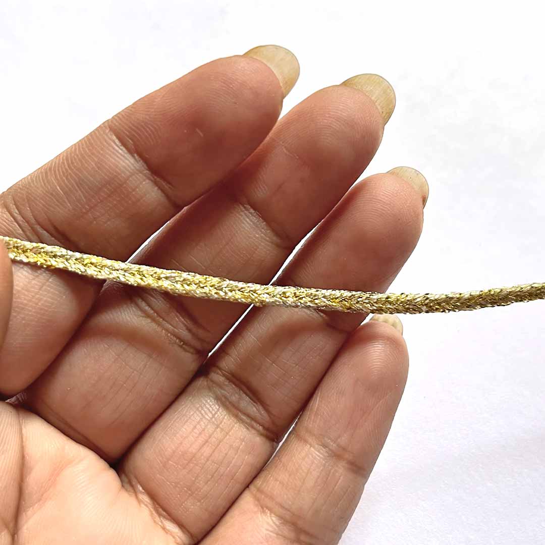 Golden Zari Dori (5mtr) | Golden Zari Dori | Adikala Craft Store | Art Craft | Decoration | Laces Collection | Border Collection | Craft Making