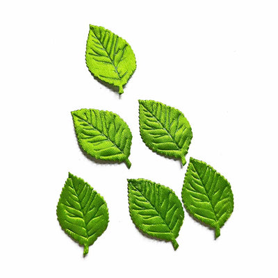 Leaves | Green Leaf | Small Size Leaves | Leaf Green Color Small Size Leaves Set Of 20 | Adikala Craft Store