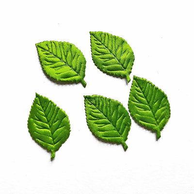 Leaves | Green Leaf | Small Size Leaves | Leaf Green Color Small Size Leaves Set Of 20 | Adikala Craft Store