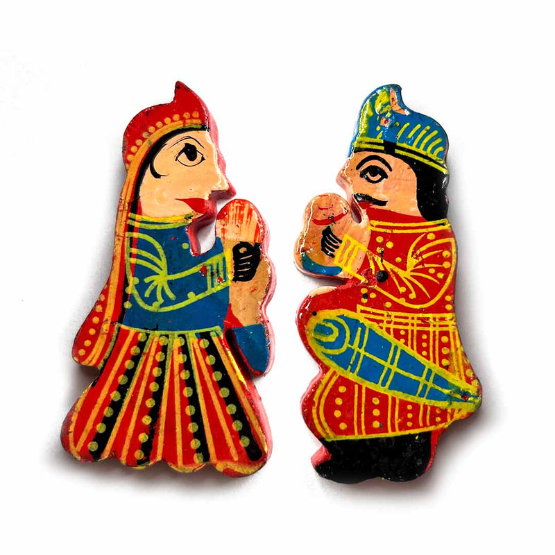 Raja Rani Wooden Miniature Pair | raja | rani | raja rani wooden miniature 