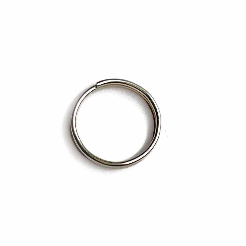 Silver Heavy Quality Metal Rings Set Of 8