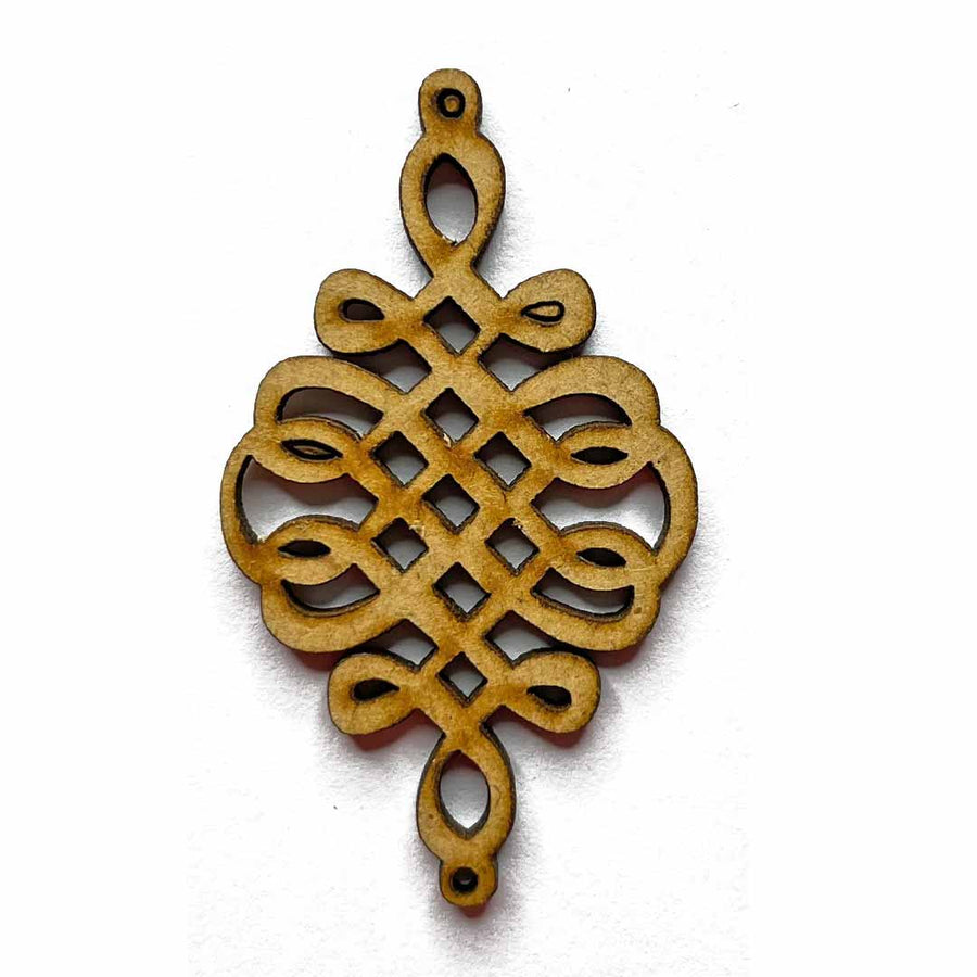 MDF Chinese Button Cutting Shape Set Of 6 | Chinese Button Shape | Button Shape | MDF | Adikala Craft Store | Craft | Art Craft | Collection | Projects 