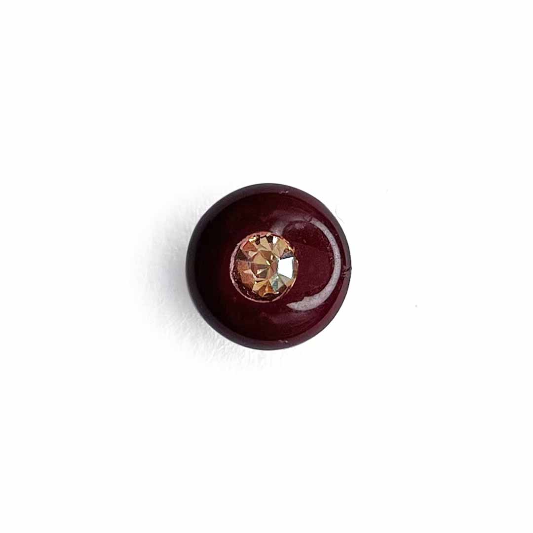 Wine Color Round Fancy Buttons Set Of 10 | Round Fancy Buttons Set Of 10 | Round Fancy Buttons | Adikala | Fancy Button | Buttons | Art Craft | Decoration | Festivals | Jewellery Making | Jewellery | Project | Diy | Essentials | Adikala Craft Store