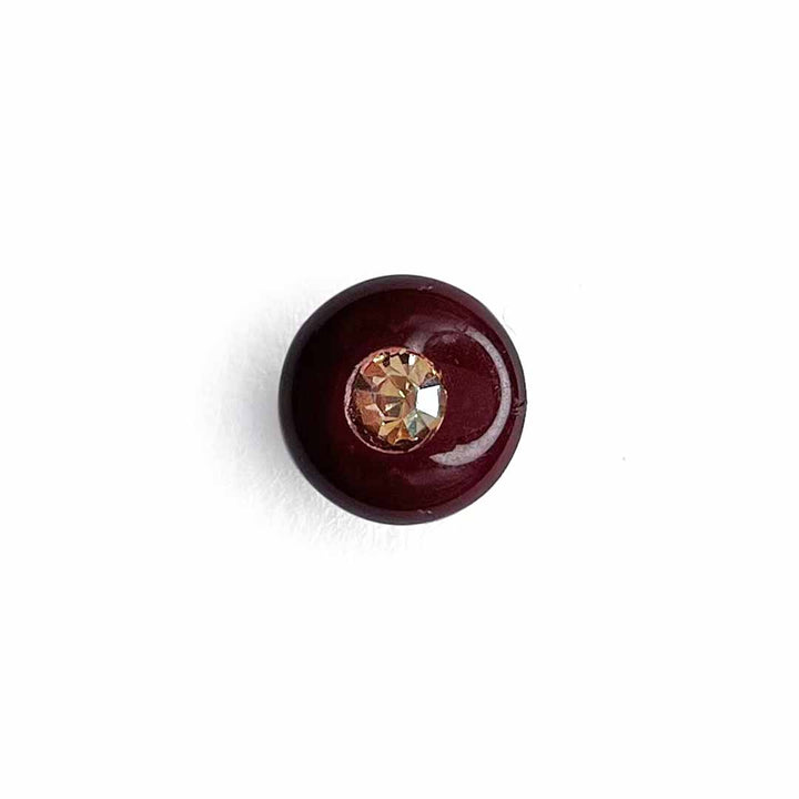 Wine Color Round Fancy Buttons Set Of 10 | Round Fancy Buttons Set Of 10 | Round Fancy Buttons | Adikala | Fancy Button | Buttons | Art Craft | Decoration | Festivals | Jewellery Making | Jewellery | Project | Diy | Essentials | Adikala Craft Store