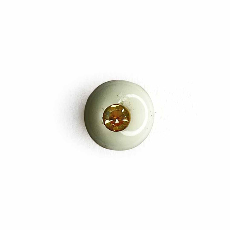 White Color Round Fancy Buttons Set Of 10 | White Color Round Fancy Buttons | Fancy Button | Buttons | Art Craft | Decoration | Festivals | Jewellery Making | Jewellery | Project | Diy | Essentials | Adikala Craft Store
