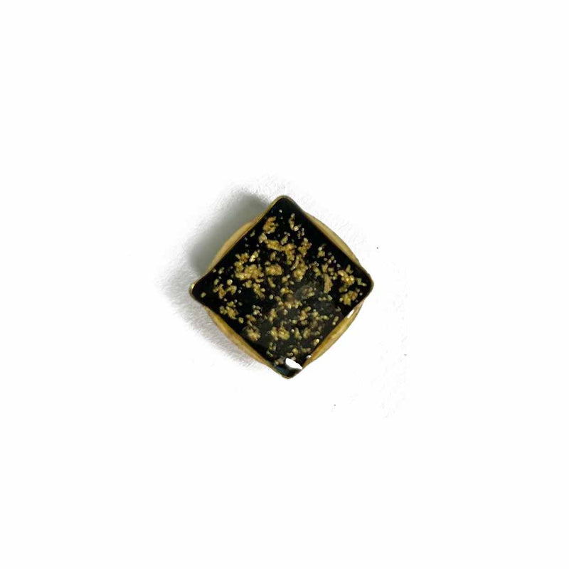 Black Color Square Fancy Buttons Set Of 10 | Fancy Buttons | Craft | Fancy Button | Buttons | Art Craft | Decoration | Festivals | Jewellery Making | Jewellery | Project | Diy | Essentials | Adikala Craft Store