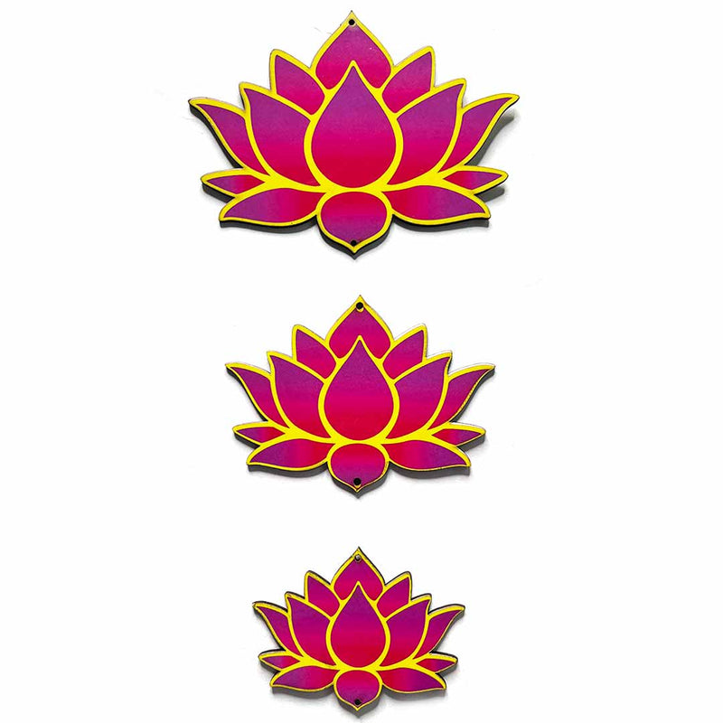 3 Different Sizes Pink Lotus Flower Set of 18 | Wedding Decoration | home dacoration | lotus | pink lotus flower