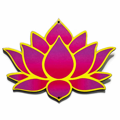 Pink Lotus Flower Set of 6 (Big) | pichwai  |  Pichwai lotus | Pink Pichwai lotus | MDF Cutouts | Lotus Flower | Adikala 