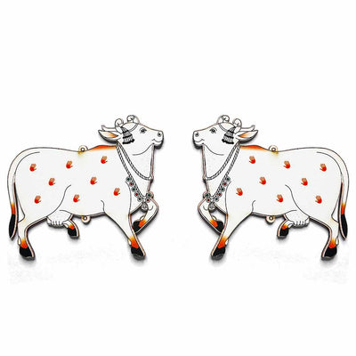 Pichwai Cow Mdf Set Of 6 | Pichwai Art | Pichwai Cow  | Art Craft | Adikala Craft Store | pichwai cow | pichwai cow painting | pichwai cow drawing |  e cowhide |  pichwai cow | cutout 7 cow |  sketch pichwai | cow drawing | pichwai cow hanging