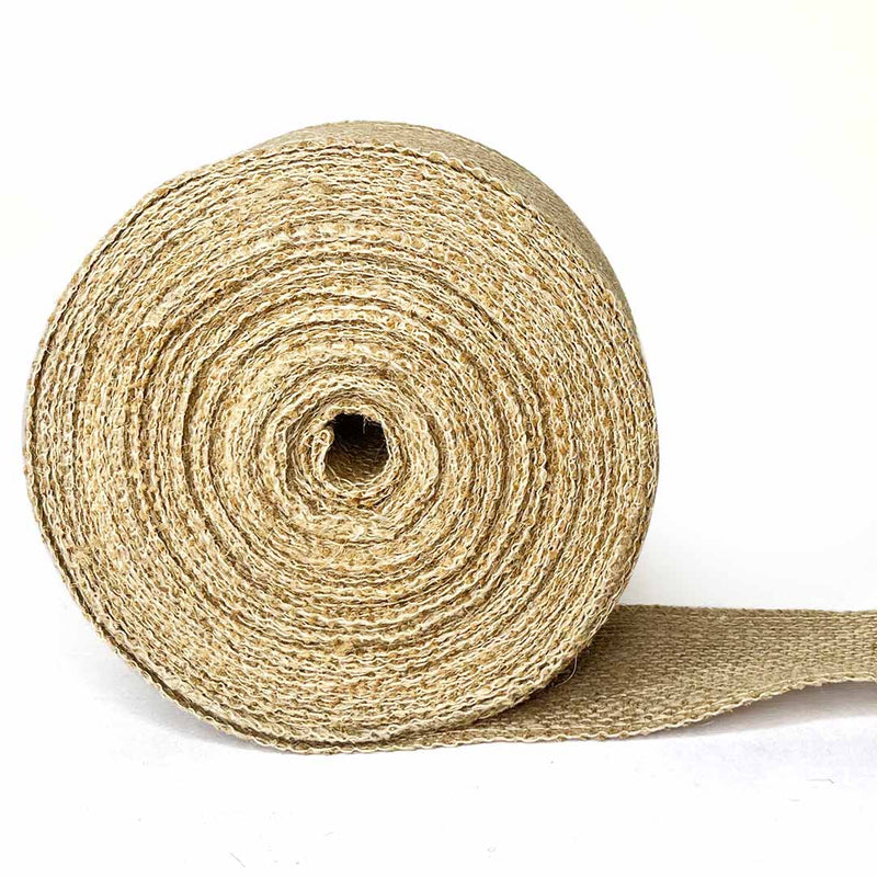 Beige Color Natural Burlap Fabric Jute Roll Ribbon 5mtrs | Jute Roll | Fabric Jute Roll | Jute Ribbon | Natural Burlap | Adikala Craft Store |  Art Craft | Decoration | Border Collection | Craft Making