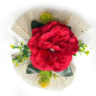 Big Size Red Color Artificial Flower Bunch Set of 2 | Big Size Red Color Artificial Flower | Artificial Flower Bunch Set of 2 | Big Size Artificial Flower | Adikala Craft Store | Craft Store | Art Craft | Decoration | Festivals | Adikala | Shadi | Wedding | wooden Color Flower | Rose Flower