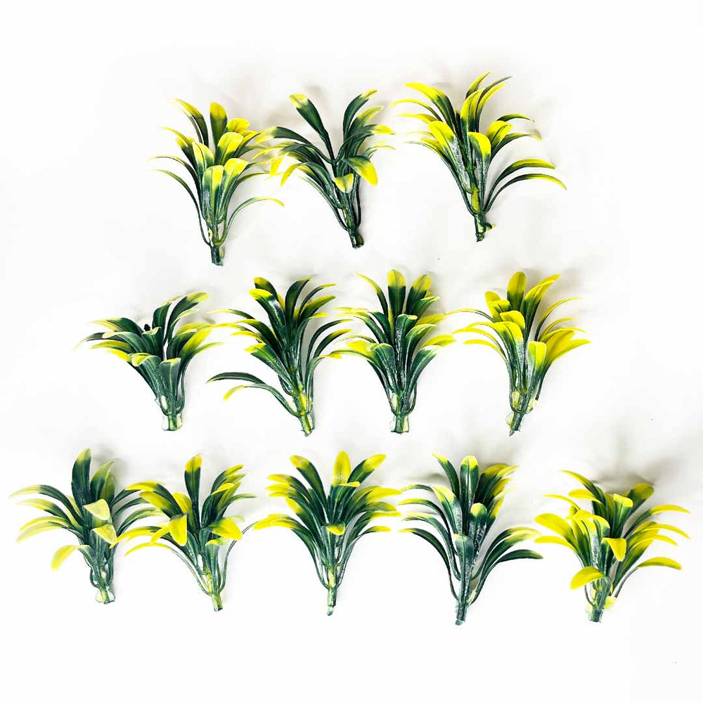 Dark Green Color Leaf Bunch Set Of 12 | Dark Green Leaf Bunch | Adikala Craft Store | Craft Store | Art Craft | Decoration | Festivals | Adikala | Shadi Decoration | Wedding Decoration