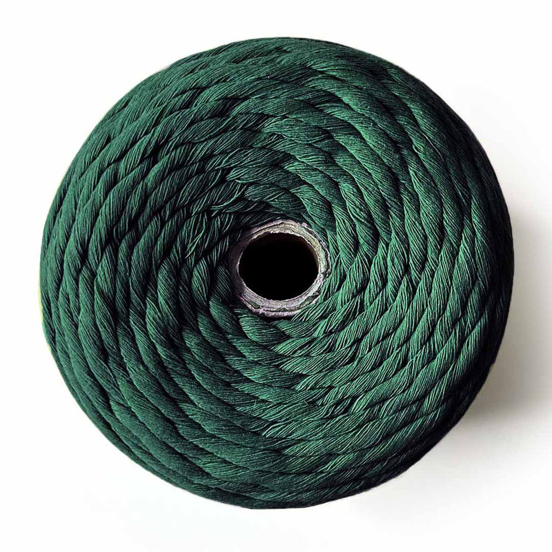 Dark Green - 4 mm Single Strand Macrame Cord