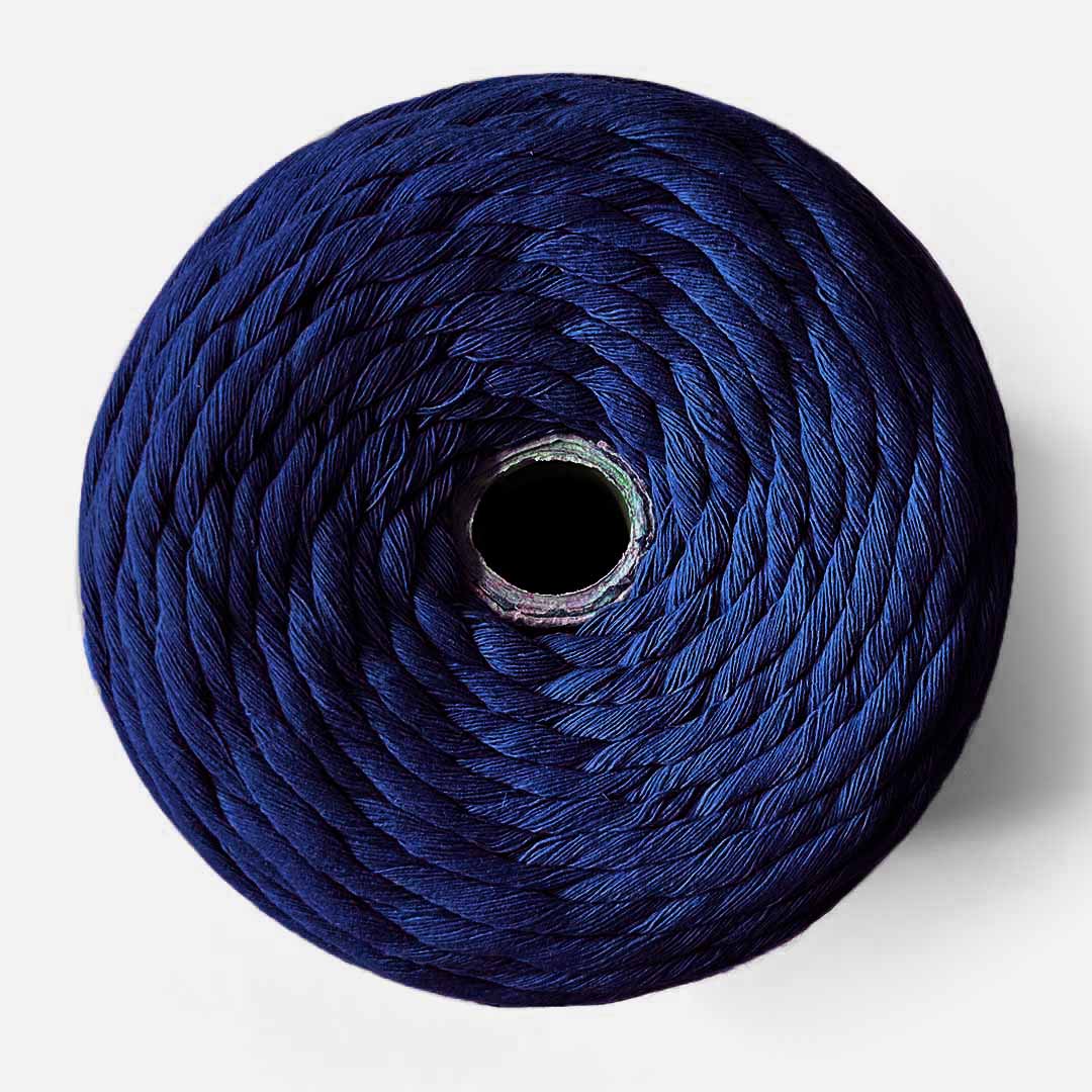 Dark Blue - 4 mm Single Strand Macrame Cord – Adikala - Craft Store