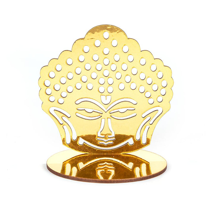 Buddha Golden Tea light Holder
