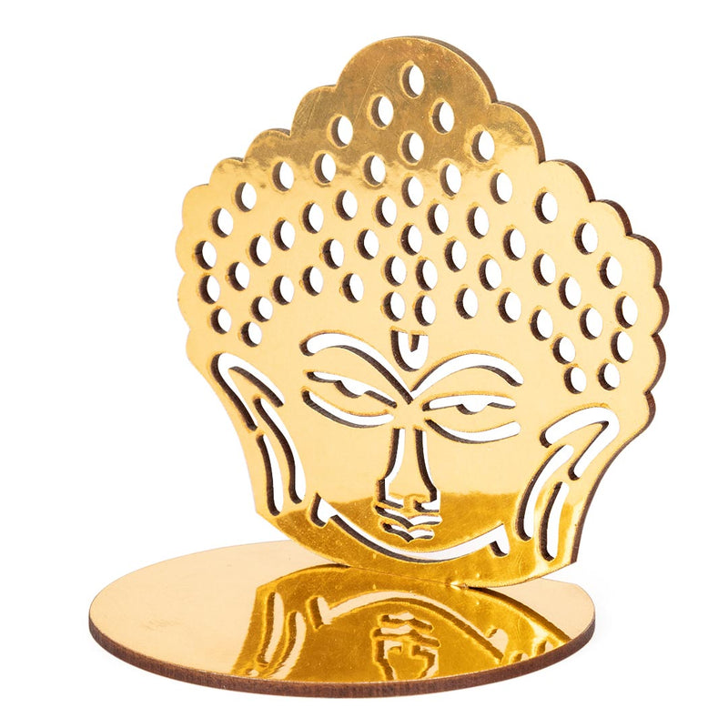 Buddha Golden Tea light Holder