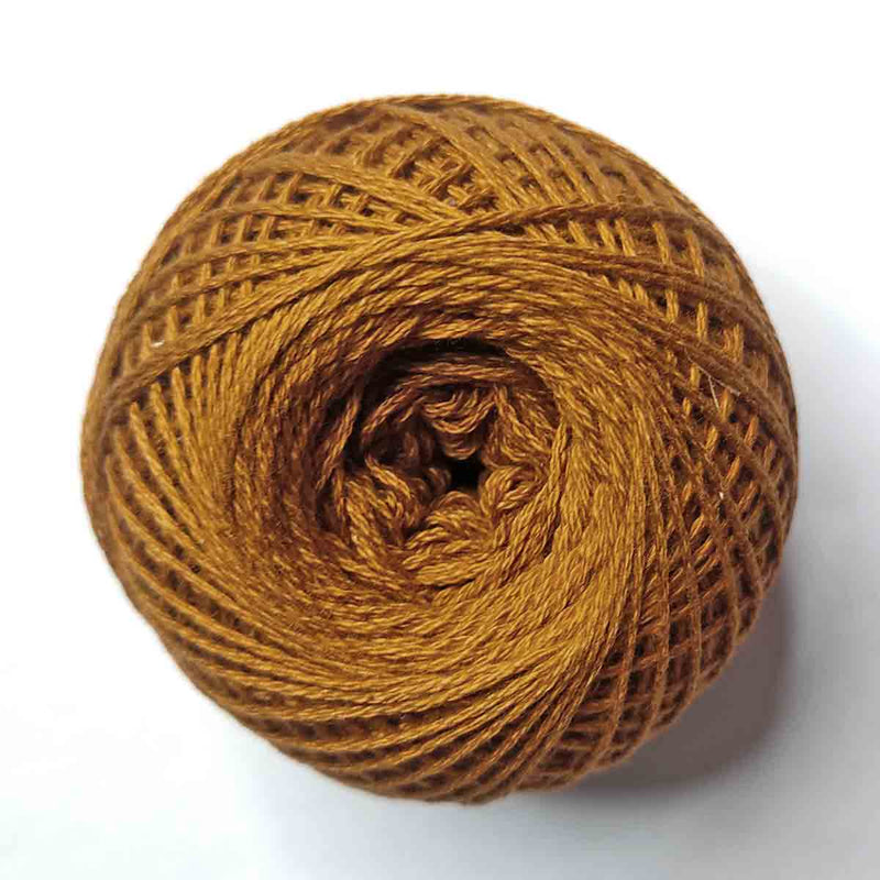 Mustards Yellow Color 3 Ply Crochet Thread Cotton Yarn for Knitting & Craft Making Set of 3