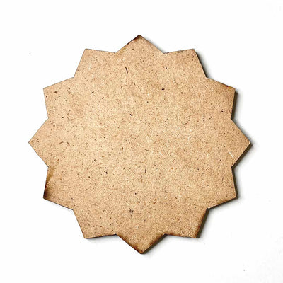 Star Mdf Base Set of 6 | Star MDF Base | Star | Adikala Craft Store | Craft Store | Art Craft | Craft | Adikala | Decoration | Project | DIY | Collection