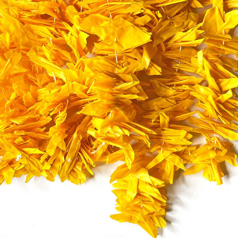Mango Yellow Color Artificial Gajra Set of 2 | Artificial Gajra | Yellow Gajra | Adikala Craft Store | Art Craft