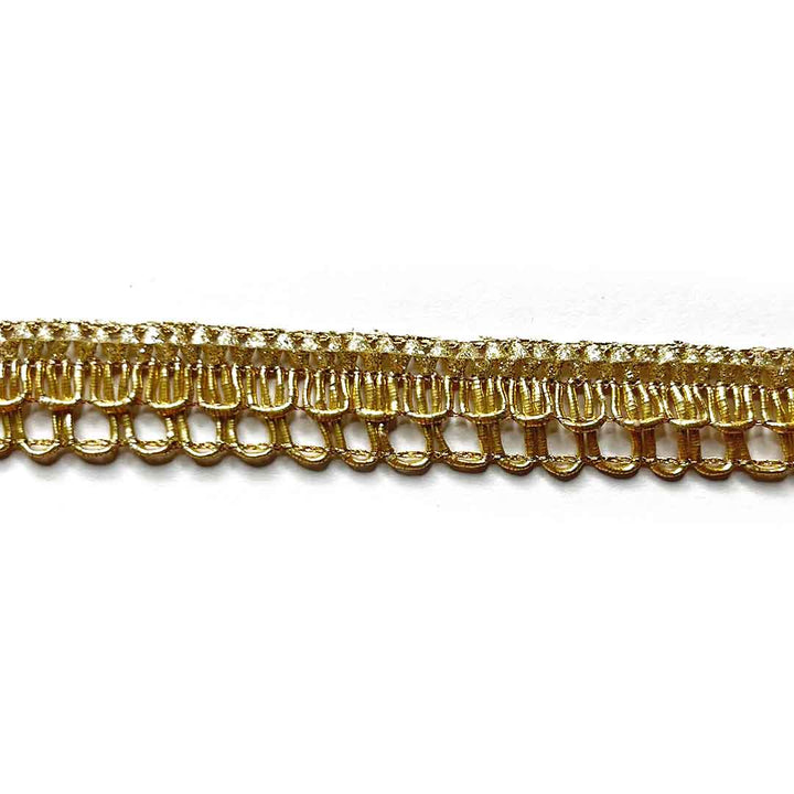 Golden Zari Weaving Lace & Border - ( 9mtr ) | Golden Zari Weaving Lace & Border | Golden Zari | Weaving Lace & Border | Adikala Craft Store | Art Craft | Decoration | Laces Collection | Border Collection | Craft Making