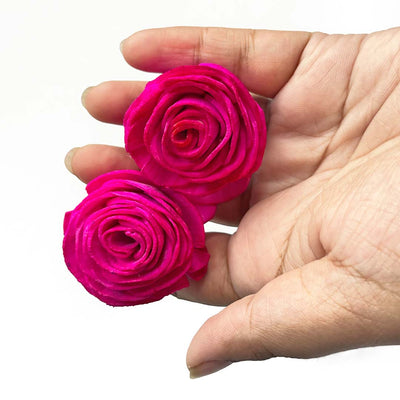 Pink Sola Wood Rose Flower | Pink Sola Wood Rose Flower Pack of 10 | Pink Sola Flower | Adikala Craft  |  Art Craft | Adikala Craft Store | Craft Store | Art Craft | Decoration | Festivals | Adikala | Shadi Decoration   | Wedding Decoration  | wooden Color Flower | Artificial Flower