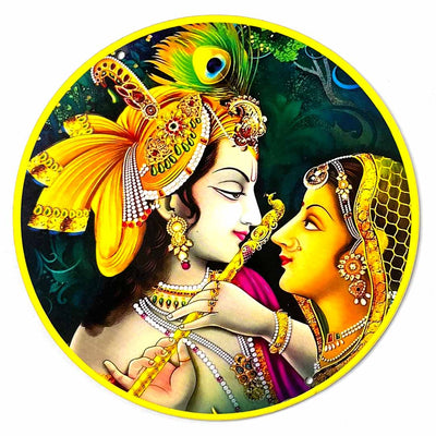 Radhe Krishna Mdf 6 INCH | Radha | Krishna | Radha Krishna | Wall Plates | Mdf | Cutouts | Laser Cutting Design | Art Craft | Decoration Craft | indian Home | Decoration | Project Making | online Art  | Design | Beautiful | Adikala | Adikala Craft Store