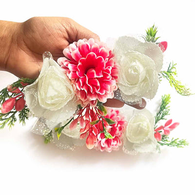 Shaded Pink Dahlia | Pink dahlia | Color Rose | Artificial Flower | Flower bunch Set of 2 | dahlia Flower | Art Craft | Decoration Craft | indian Home | Decoration | Project Making | online Art | Design | Beautiful | Adikala | Adikala Craft Store