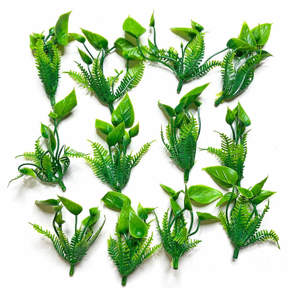 Green Color Leaf Bunch (1) Set Of 25 | Green Color Leaf Bunch | Leaf Bunch | Leaf | Green Color | Craft Shop | Art Craft | Decoration Essentials | Wedding Decoration | Adikala Craft Store