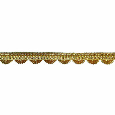 Golden Lace | Beautiful Semi Circle Design | 9 meter | Art Craft | Craft Store | Craft | Art Making | Project Making | Online Art Craft | Indian Art Craft | Indian Craft | Handmade | decoration Essentials | Adikala Craft Store