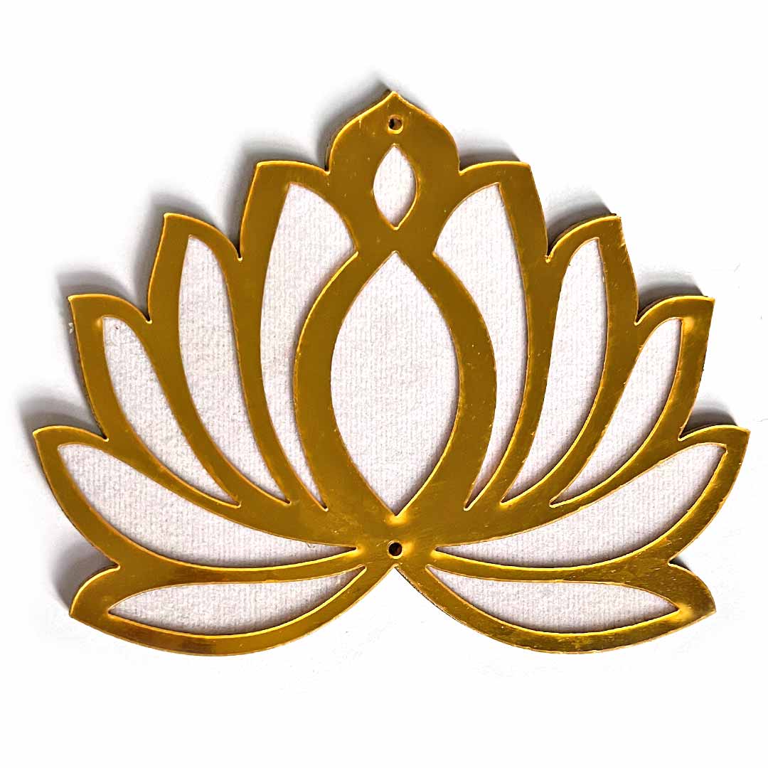 White Velvet & Golden Lotus | Wedding Decoration | Traditional Art | Dress Making | DIY | Jawellry Making Material | Adikala