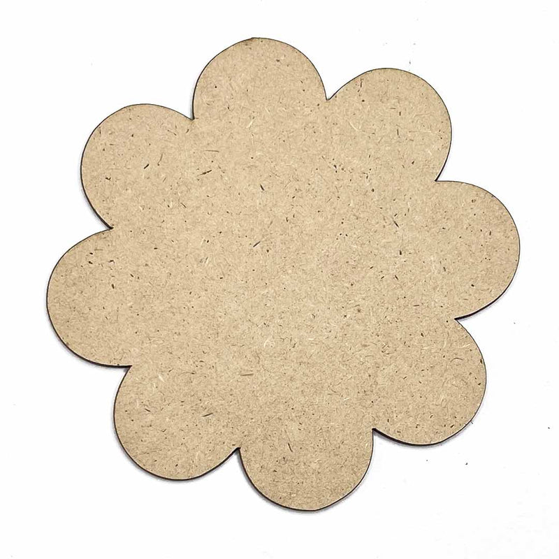 Flower Mdf Base Set of 6 | Flower Mdf Base | Floral | Set of 6 | Flower | Mdf | Art Craft Craft Stoire Online | Decoration | Adikala