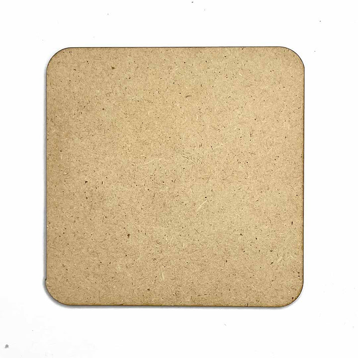 Square Base with Round Edges Mdf Base Set of 6 | Square Base | Round Edges Mdf Base | Set of 6 | Round Edges Mdf Base Set of 6