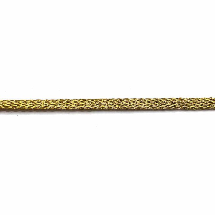 Golden Color Flat Dori Lace | Flat Dori Lace | Golden Color Lace | Art Craft | Craft Store | Craft | Art Making | Project Making | Online Art Craft | Indian Art Craft | Indian Craft | Handmade | decoration Essentials | Adikala Craft Store