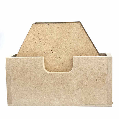 Hexagonal Mdf Base Set of 6 | Hexagon MDF | Hexagon | MDF Base | Adikala Craft Store | Craft Store | Art Craft | Craft | Adikala | Decoration | Project | DIY | Collection