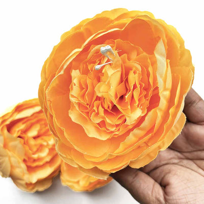 Peach Peony Buds Pack of 4 (4" Inches)