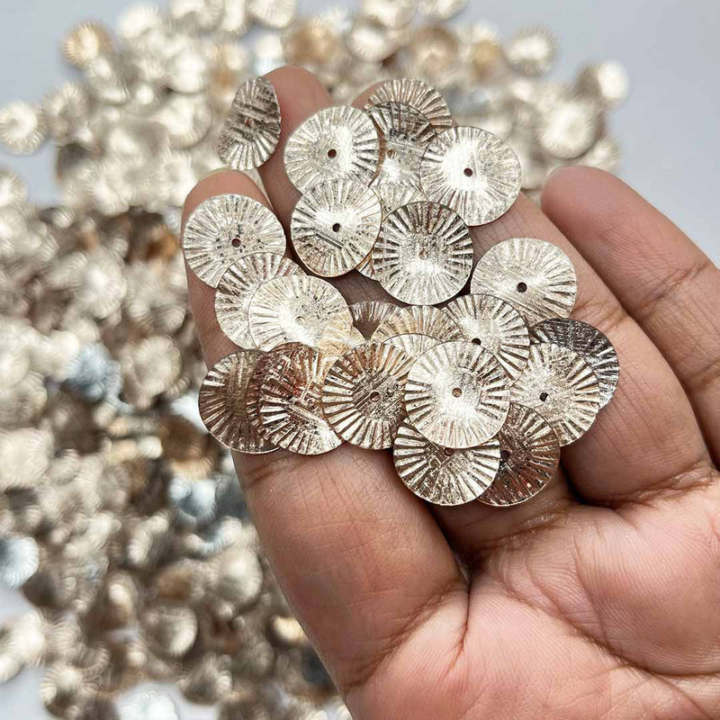 Rose Gold Round Shape Sequins & Shakers
