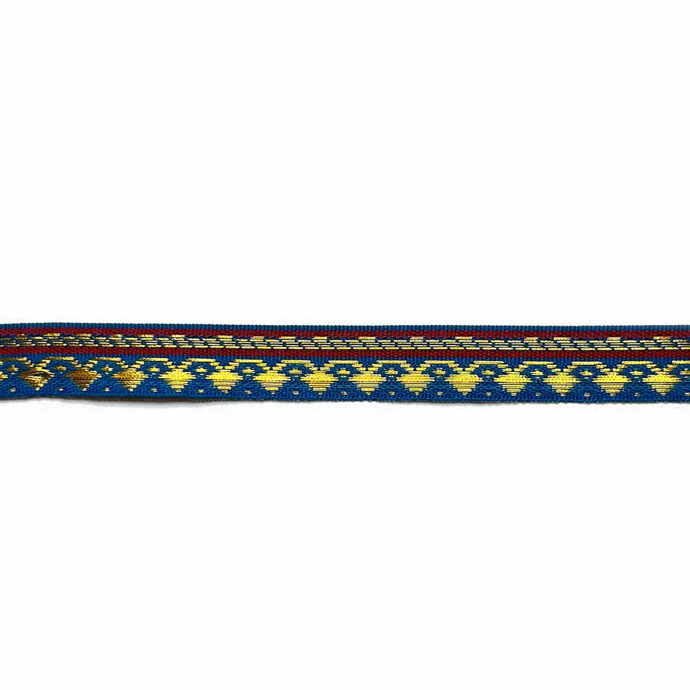 Firozi & Golden Zari Color Weaving Border | Firozi | Golden Za ri Color Weaving Border | Art Craft | Craft Store | Craft | Art Making | Project Making | Online Art Craft | Indian Art Craft | Indian Craft | Handmade | decoration Essentials | Adikala Craft Store